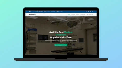 portfolio-image-hospital website